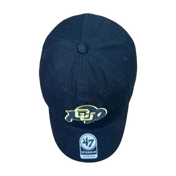 ‘47 Brand Clean Up Colorado University Buffaloes Embroidered Strapback Hat - OS - Picture 3 of 7
